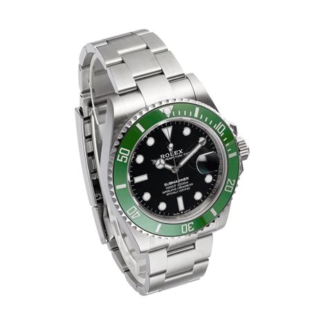 pre-owned rolex submariner date kermit 41mm 126610lv|rolex 126610lv price.